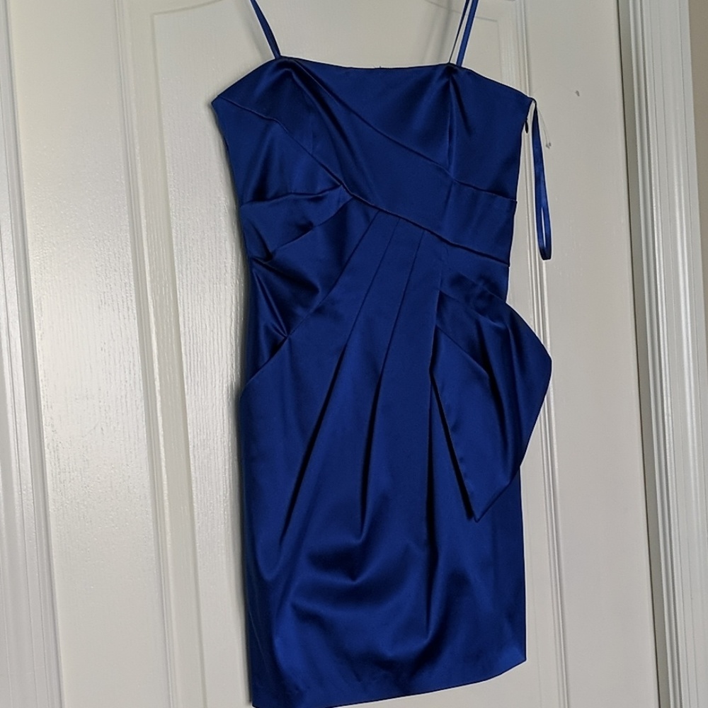 NWT short Cobalt blue cocktail dress